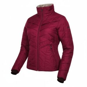 COLUMBIA Titanium Women's Interchange Insulated Jacket Magenta Size S‎